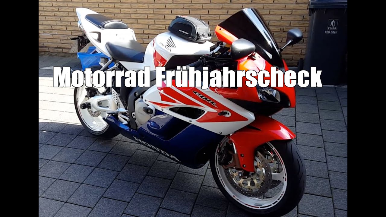 Motorrad Fr&uuml;hjahrscheck   Motorrad auswintern und fit machen f&uuml;r den Fr&uuml;hling