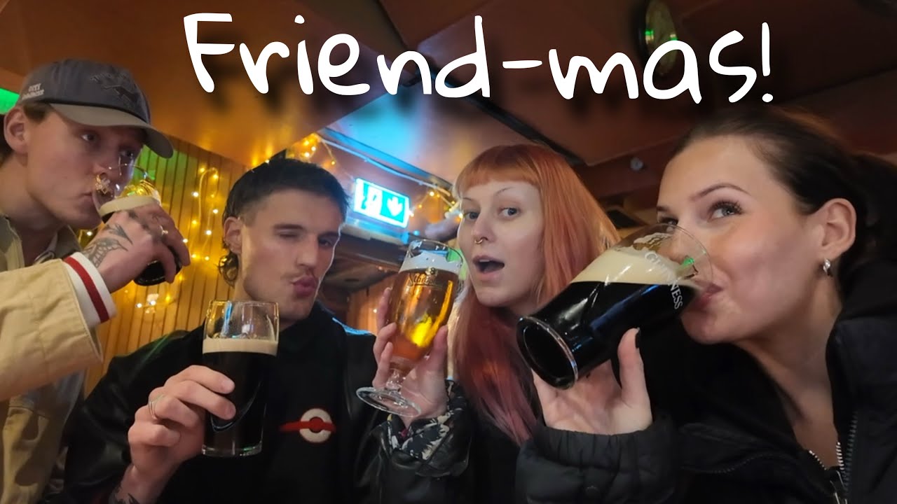 X-mas presents for Friendmas! 🎁 ✨- Vlogmas day 14