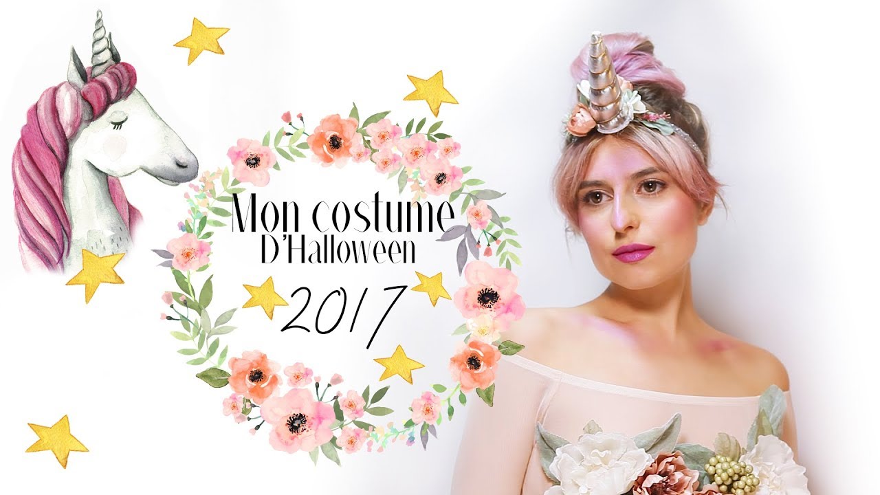 MON DÉGUISEMENT D'HALLOWEEN 2017 // Une Licorne Enchantée