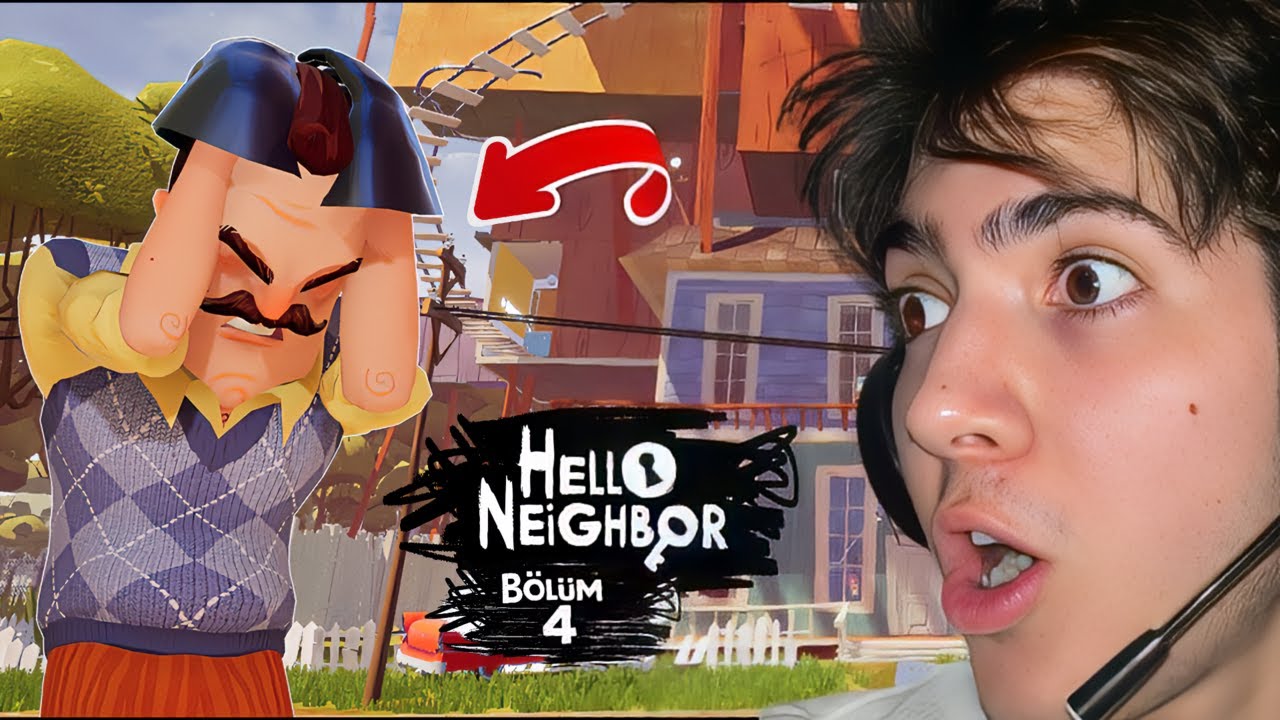 BU BÖLÜM AŞIRI ZOR! KAZIM AMCA ÇOK SİNİRLENDİ | Hello Neighbor Bölüm 4
