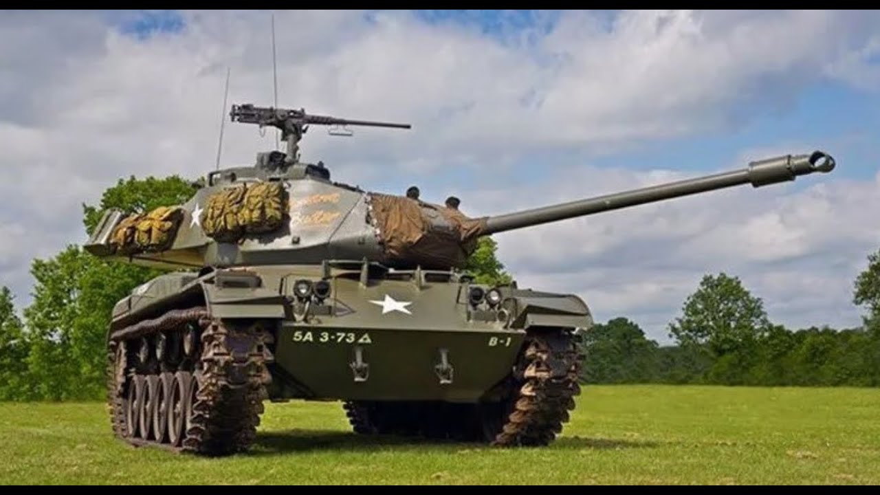 Американский лёгкий танк M41 Walker Bulldog