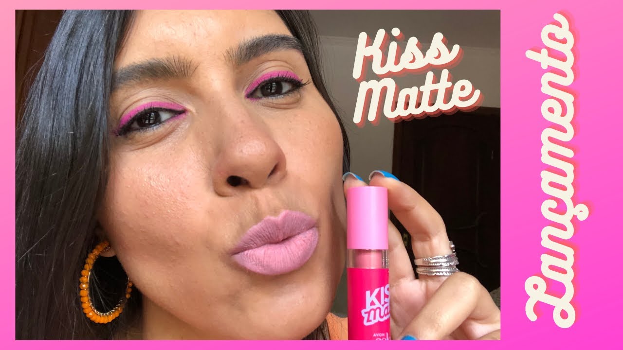 Batom Kiss Matte Lançamento @AvonBR Lembrou um da Mac😍
