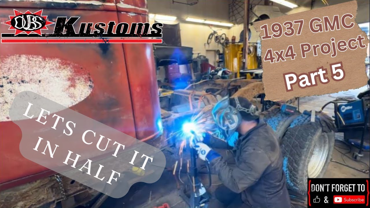 37 GMC Part 5 - Time to shorten the Chassis.