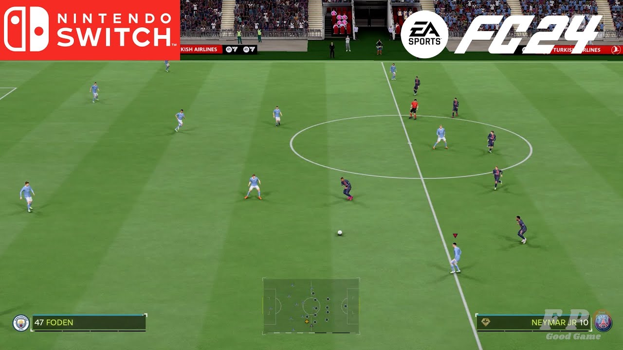 Геймплей EA SPORTS FC 24 для Nintendo Switch [1080p 60 кадров в секунду]