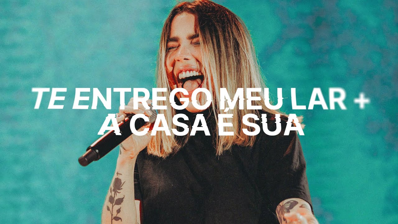JULLIANY SOUZA | TE ENTREGO MEU LAR + A CASA &Eacute; SUA | MINISTRA&Ccedil;&Atilde;O AO VIVO | ARENA VIDEIRA