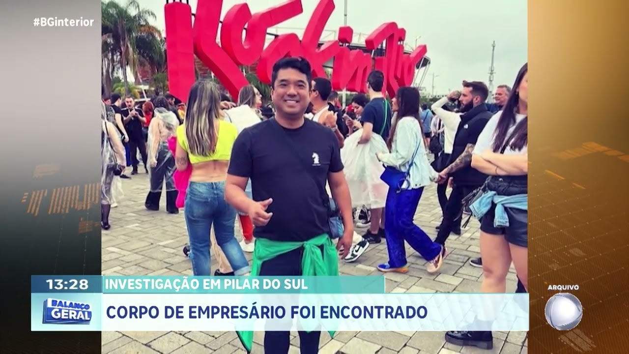 Investigação em Pilar do Sul: corpo de empresário foi encontrado
