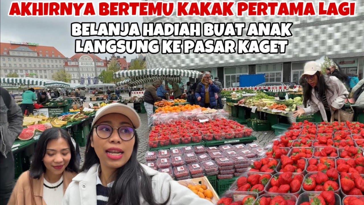 GA SENGAJA KETEMU PASAR KAGET DI TENGAH KOTA BARENG KAKAKKU