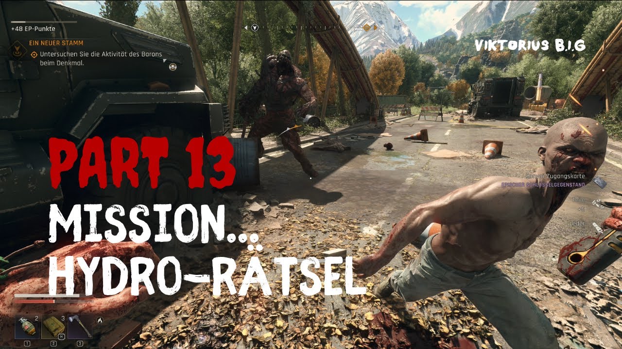 Dying Light: The Beast Let’s Play DE – Mission... Hydro-Rätsel | Part 13