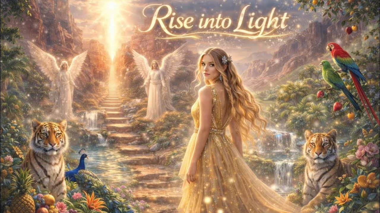 I Rise Into Light | Cinematic Ritual Ambient – Radiant Feminine Power
