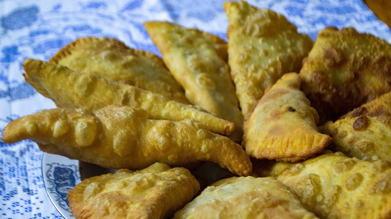 ПОСТНЫЕ ЧЕБУРЕКИ С КАЛЬМАРАМИ / LONG CHEBUREK WITH SQUID