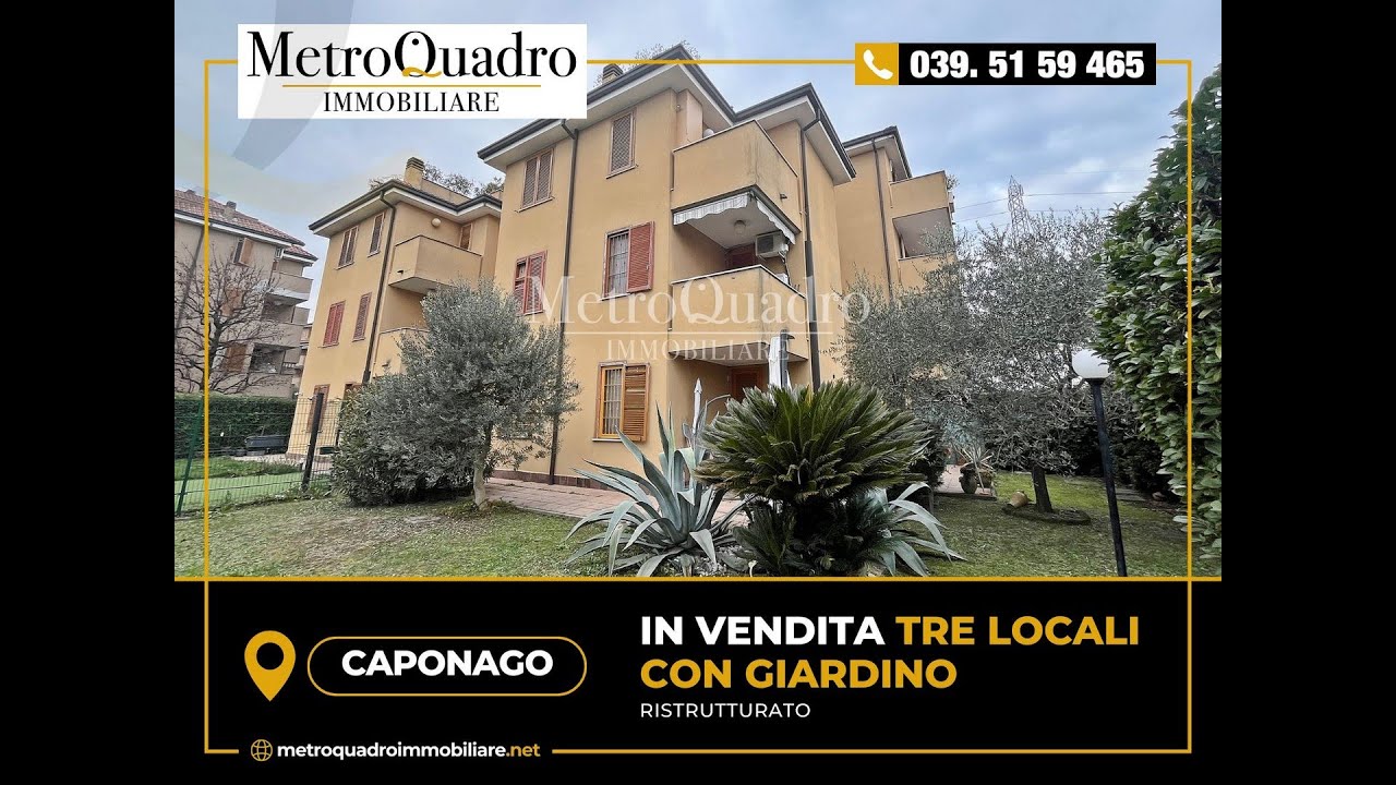 LA CASA GIUSTA PER LA FAMIGLIA | FANTASTICO 3 LOCALI CON AMPIO GIARDINO!