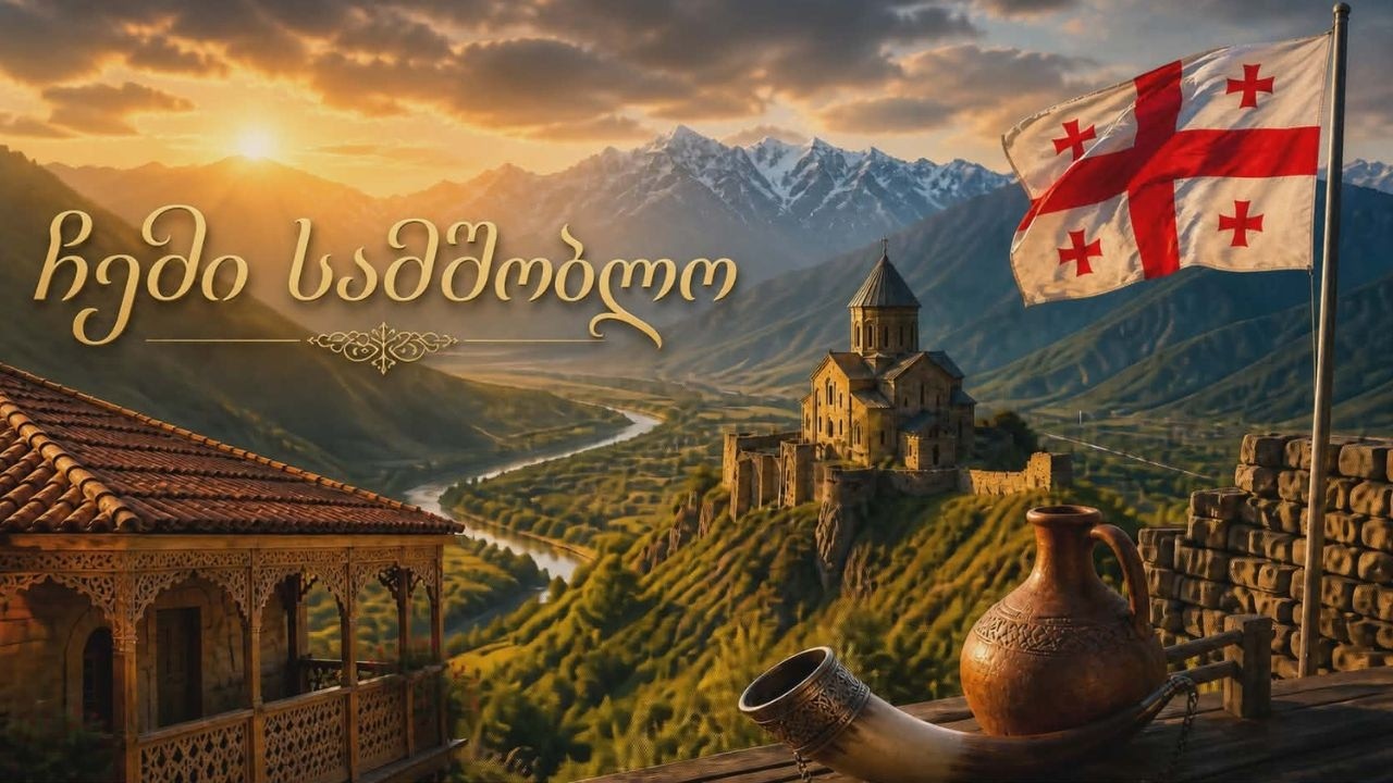 ჩემი სამშობლო --ჩემი ტურფა საქართველოა--chemi samshoblo