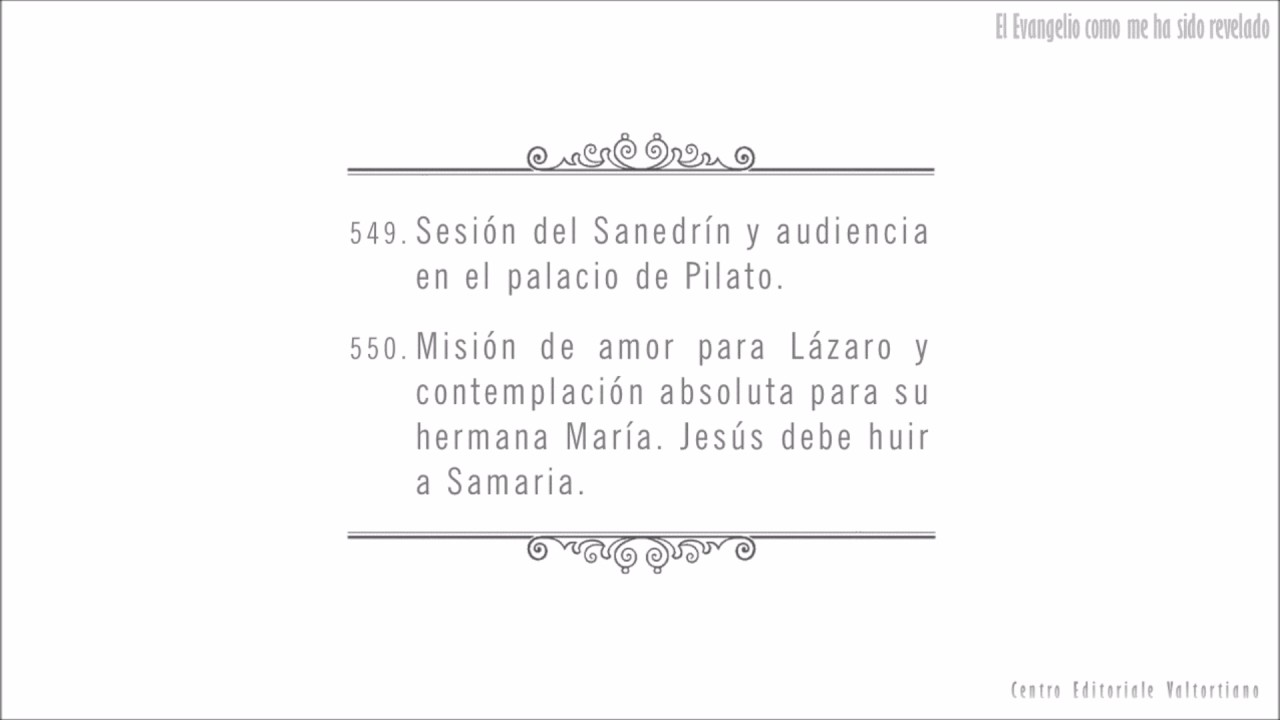 El Evangelio como me ha sido revelado: 549-550