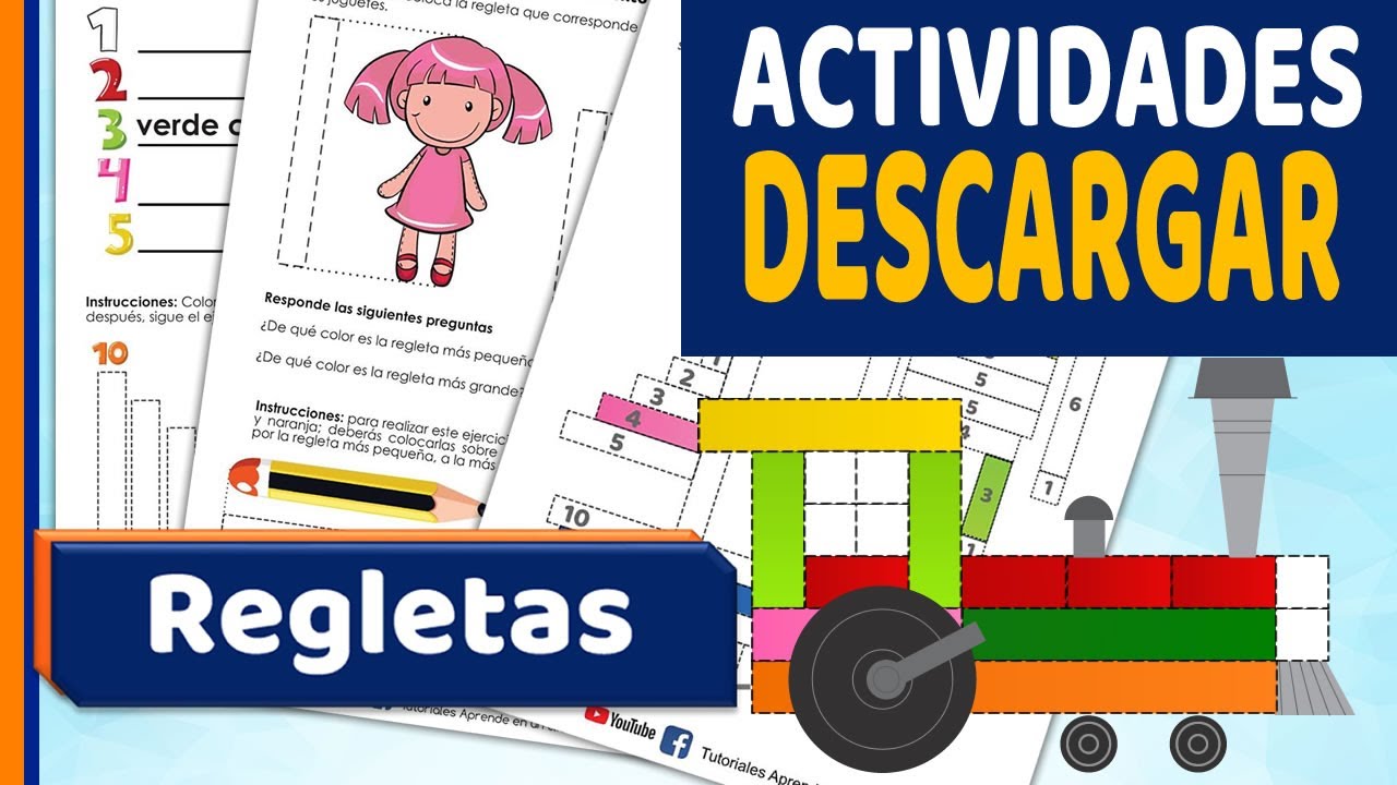 Regletas Cuisenaire, Descarga actividades gratis de regletas para primaria
