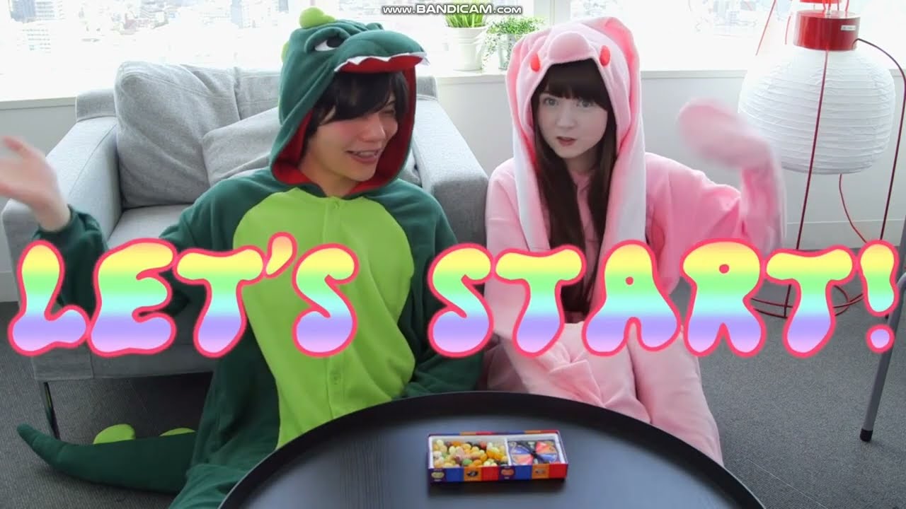 Venus doing the bean boozled challenge with Manaki (Reupload)