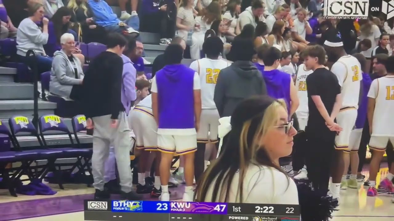 Quint Mouer Senior Night KWU
