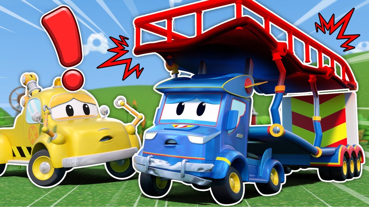 🚨Oh nein! ⛔ SUPER-TRÄGERTRUCK hat einen UNFALL | Autoreparatur | Car City Toms Garage