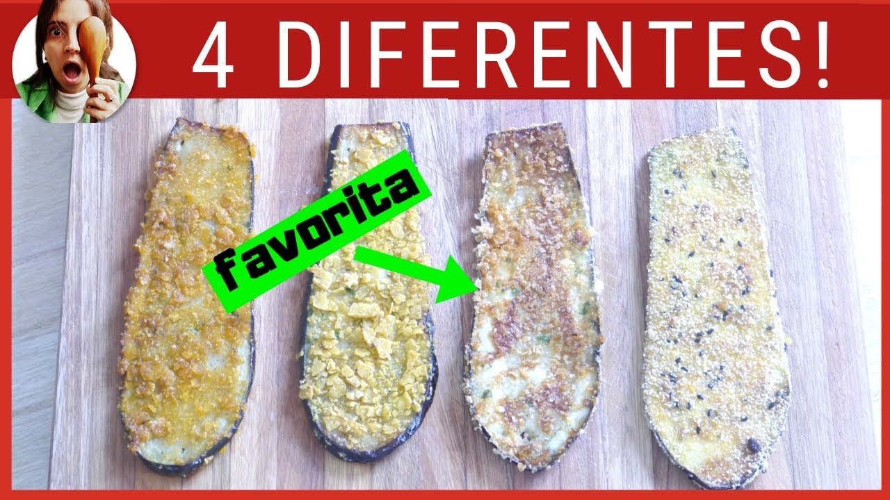 4 REBOZADOS COPADOS + milanesas de berenjenas (apto celíacos)