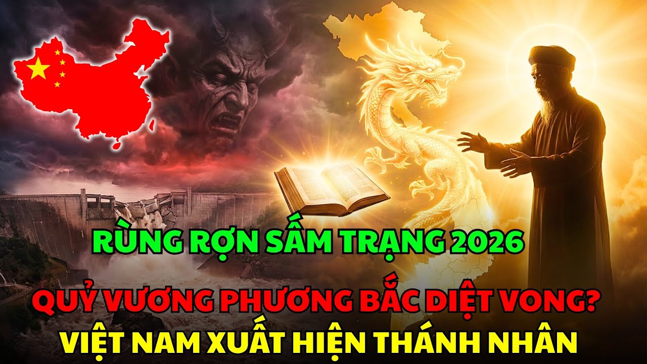 R&Ugrave;NG RỢN Sấm Trạng 2026: Quỷ Vương Phương Bắc Diệt Vong? Việt Nam Xuất Hiện Th&aacute;nh Nh&acirc;n