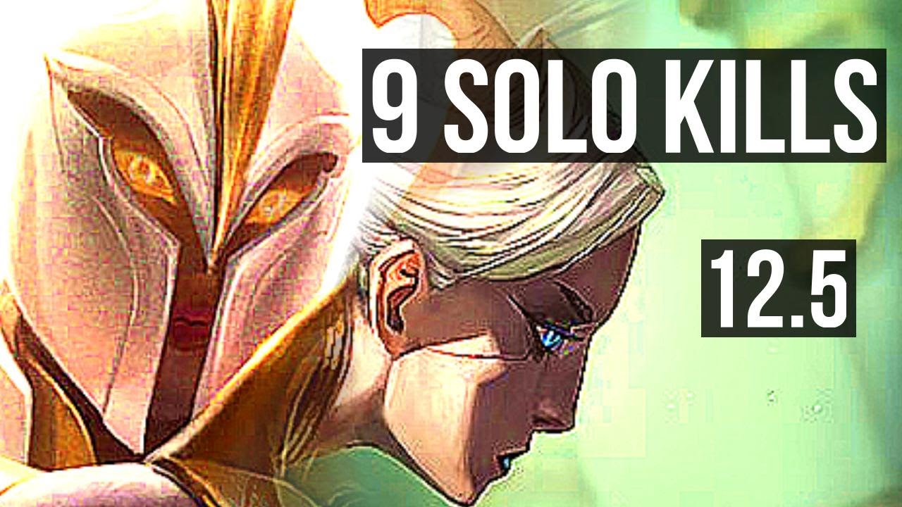 KAYLE vs CAMILLE (TOP) (DEFEAT) | 9 solo kills, 1.6M mastery, Legendary, 25/4/3 | EUW Diamond | 12.5