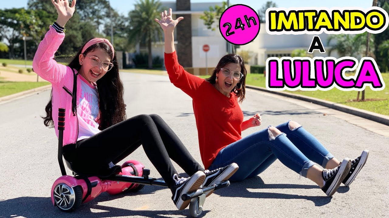 24 HORAS IMITANDO A LULUCA | Luluca