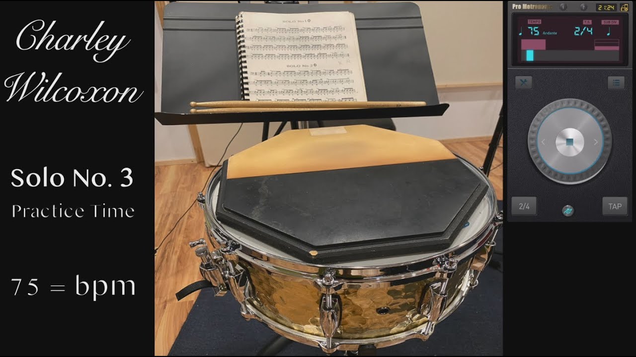 Charley Wilcoxon Practice Solo No. 3