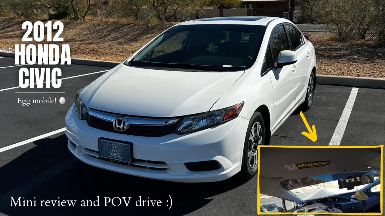 My 2012 Honda Civic EX-L still holds up! | Mini review and POV drive