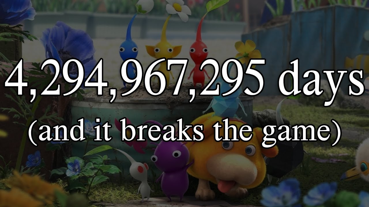 What is the Highest Day Count Possible in a Pikmin Game?