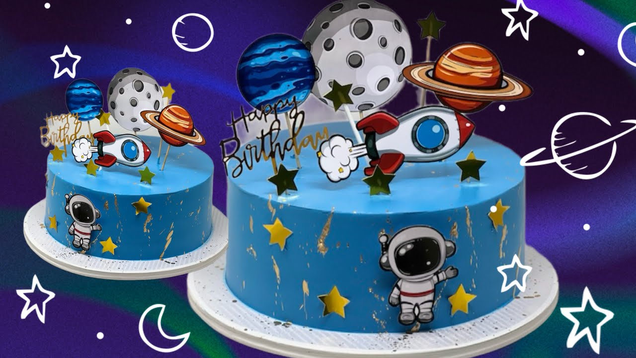 TORTA ASTRONAUTA 🧑🏻‍🚀 | EN VIVO