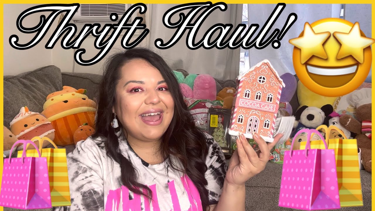 Cute THRIFT HAUL! So many good finds!