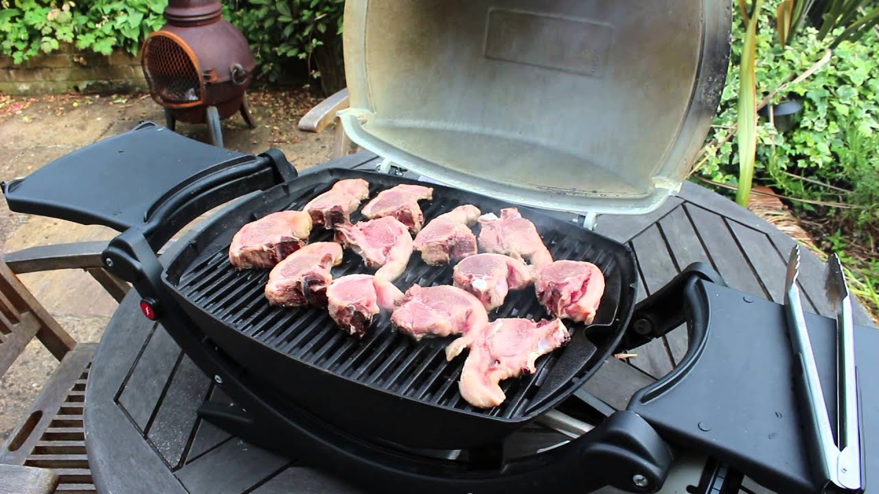 Weber Q 1000 first use.