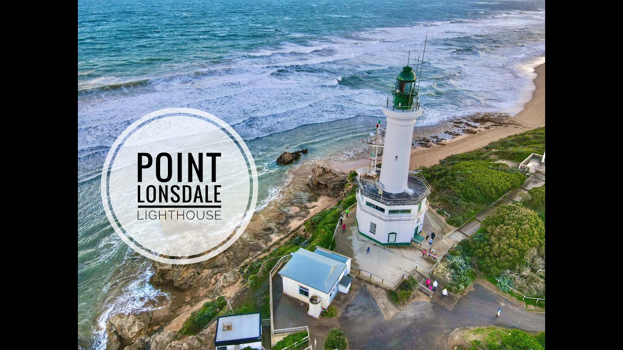 Point Lonsdale Lighthouse || Queenscliffe || Victoria || 4K Lighthouse Video