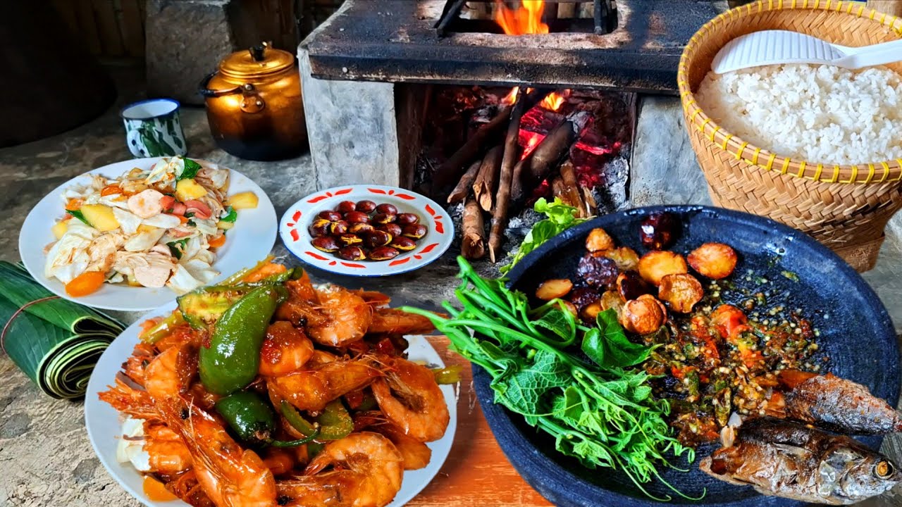 MENU KHAS SUNDA SANGEUNAH KIEU‼️UDANG CABE GENDOT,GORENG JENGKOL,TUMIS CAMPUR,PUCUKLABU
