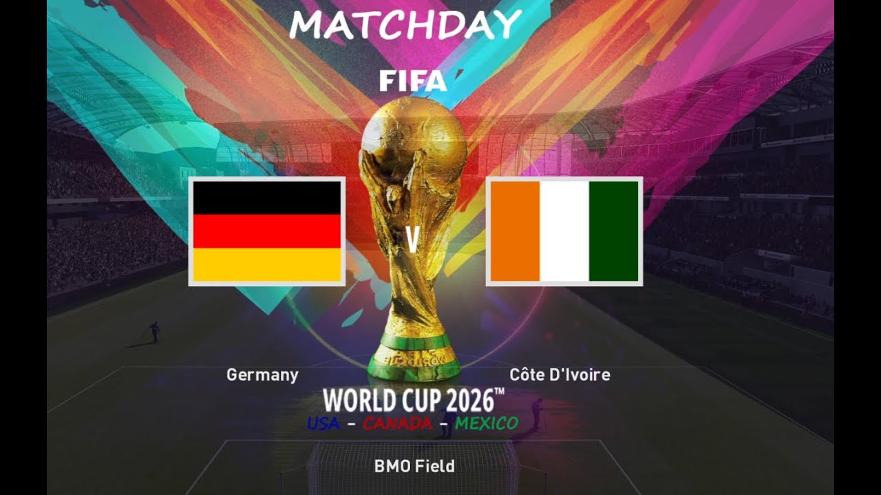 FIFA WORLD CUP 2026 GROUP STAGE - GERMANY v IVORY COAST