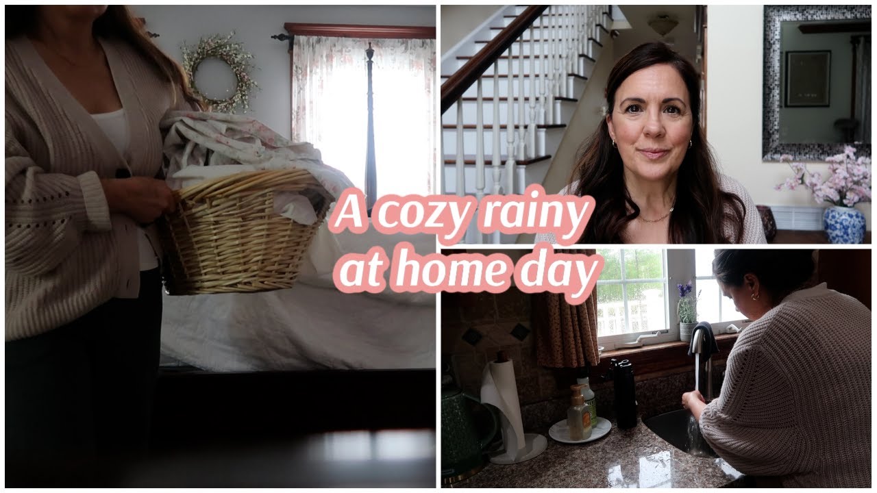 A Slow cozy Spring homemaking VLOG