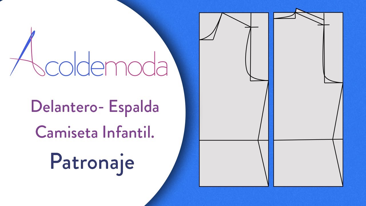 Patronaje de CAMISETA CLÁSICA infantil - Video 1 de 2 - DIY