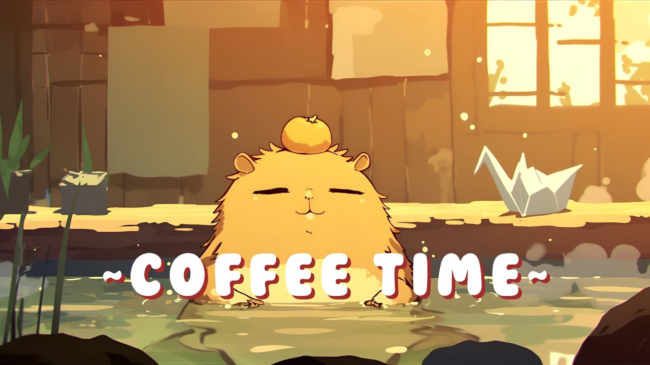Capybara Lofi Collection - Calm Music for Focus & Study ~ Tranquil Mood ~ ✨