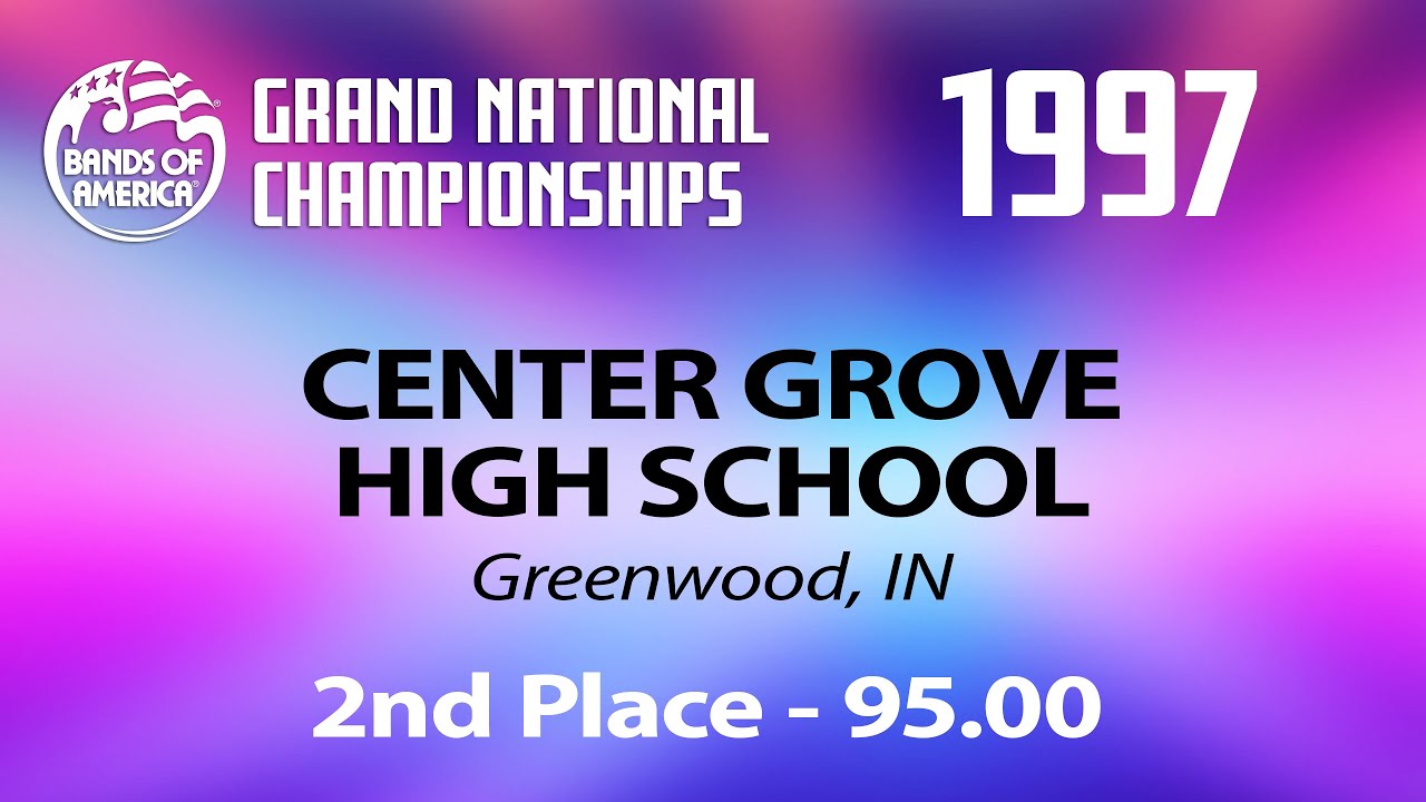 Center Grove High School Marching Band 1997