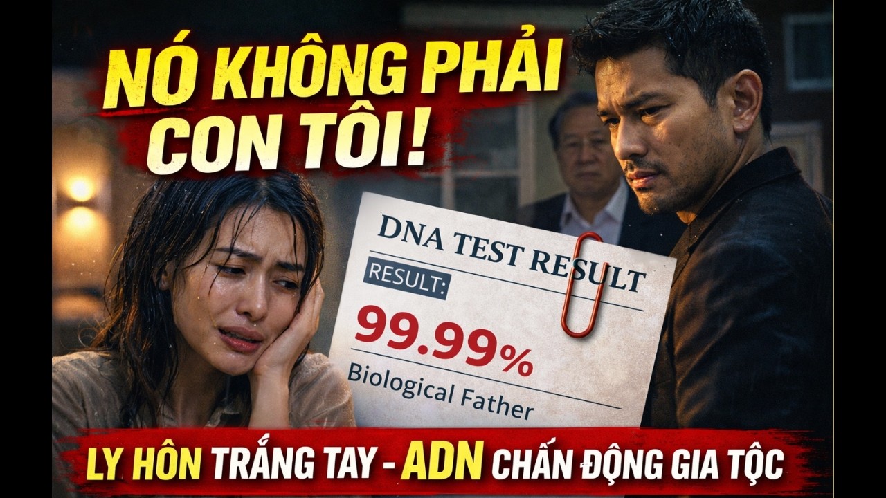 “Nó Không Phải Con Tôi” – 1 Câu Nói Khiến Anh Mất Tất Cả Sau 27 Năm
