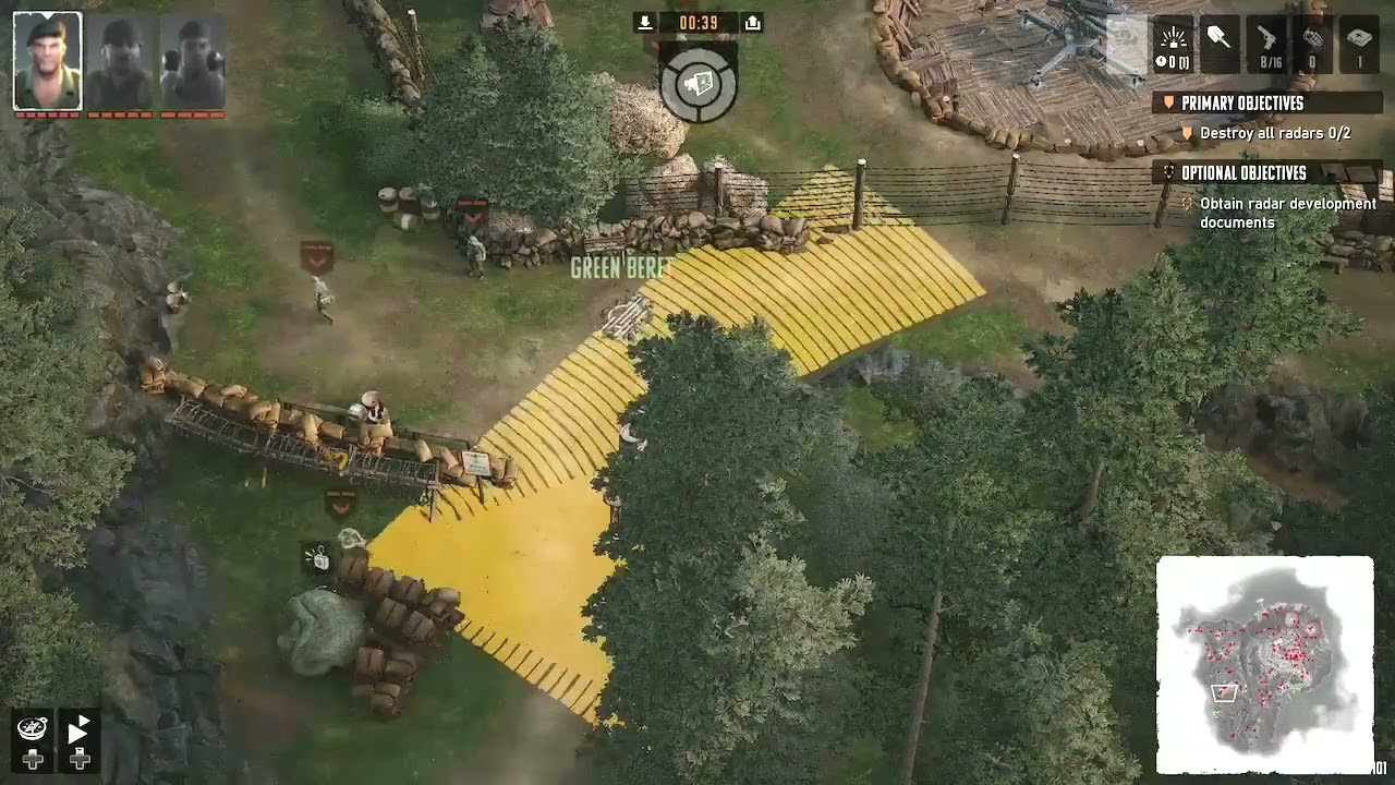 Commandos Origins - Operation Blindfold No Kill [Soldier]