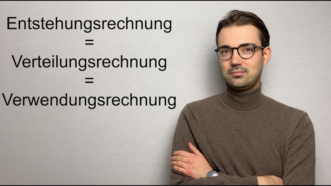 Volkswirtschaftliche Gesamtrechnung einfach erklärt