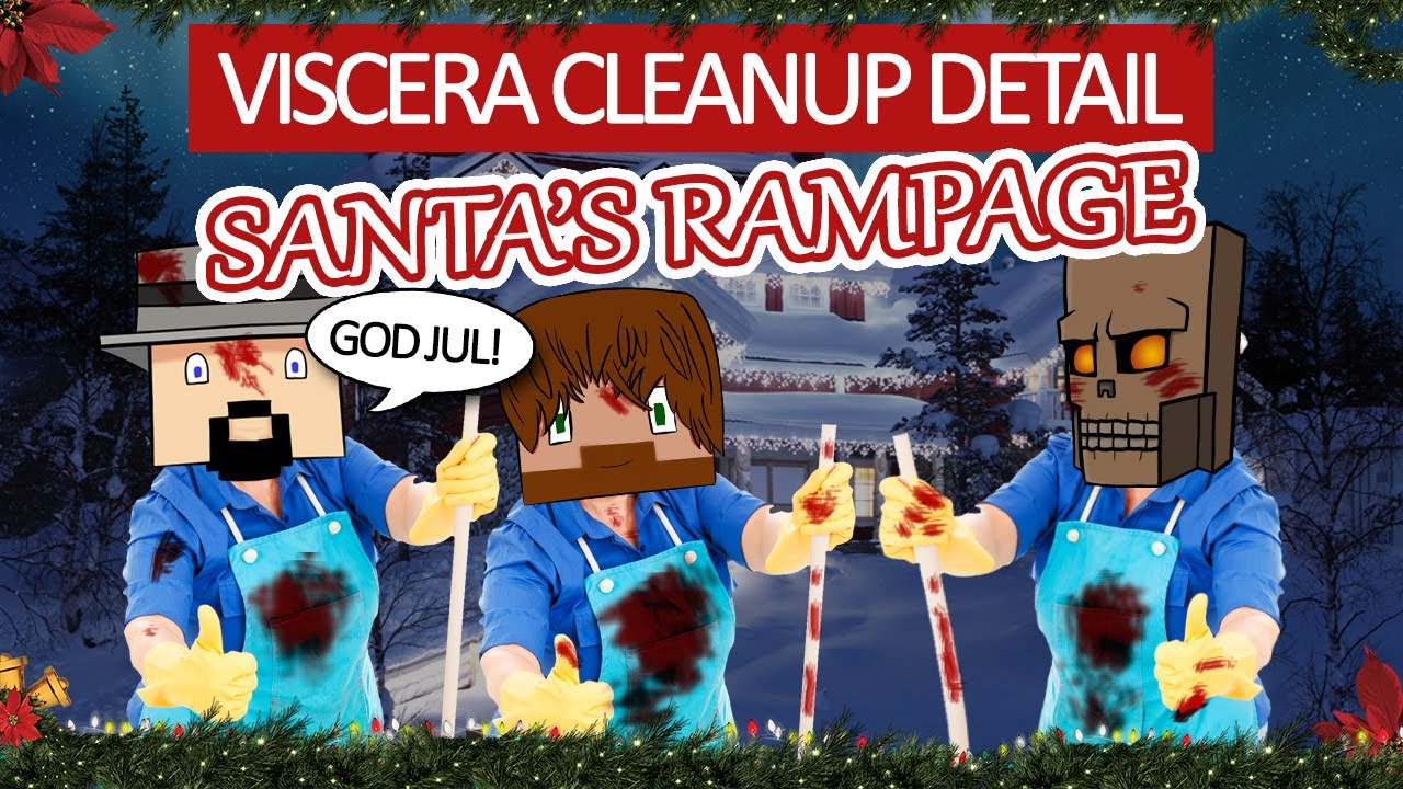 DualDGaming spelar Viscera Cleanup Detail: Santa's Rampage! - TOMTEN HAR BALLAT UR!