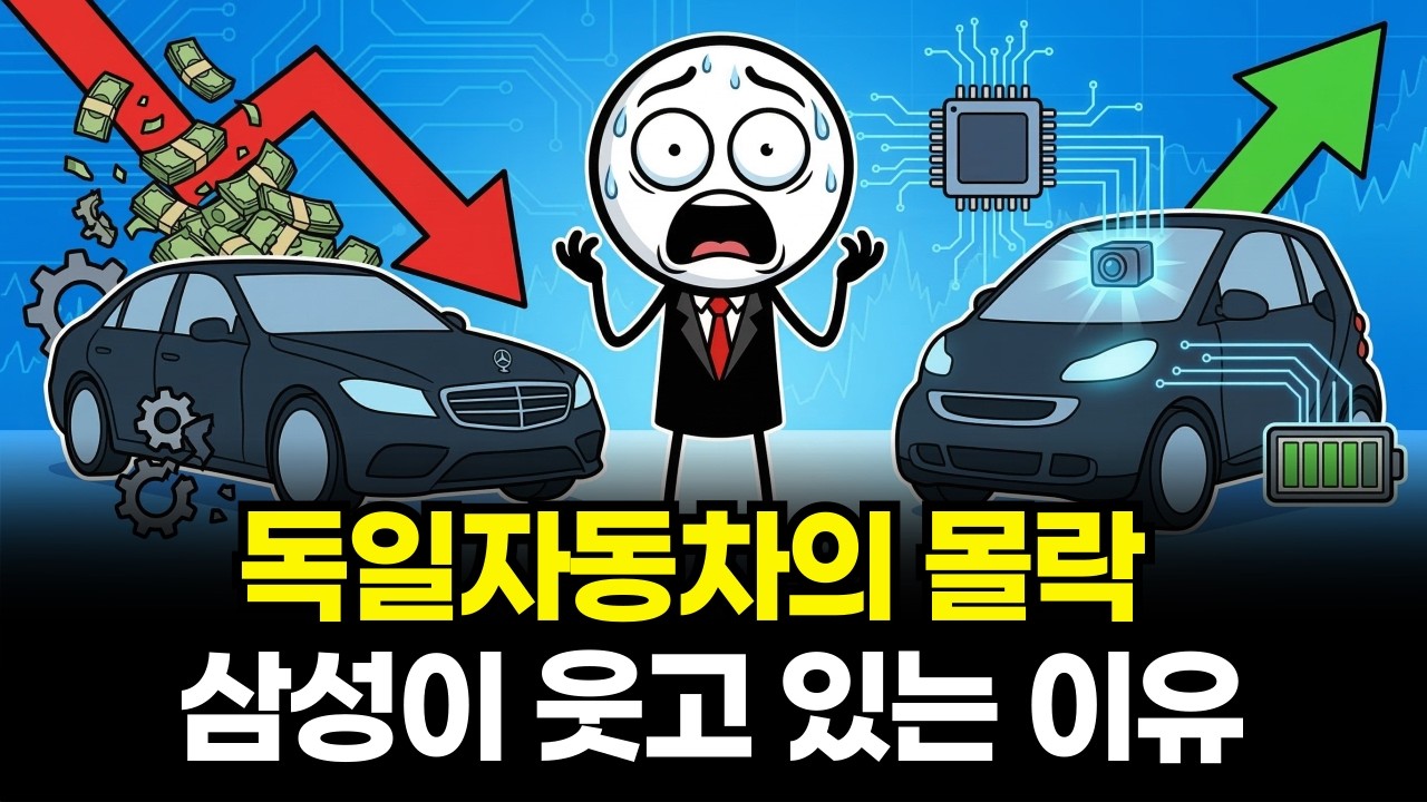 삼성이 끝까지 '전기차'를 직접 만들지 않는 진짜 이유 (독일의 뼈아픈 몰락과 189조 자율주행 시장의 비밀)