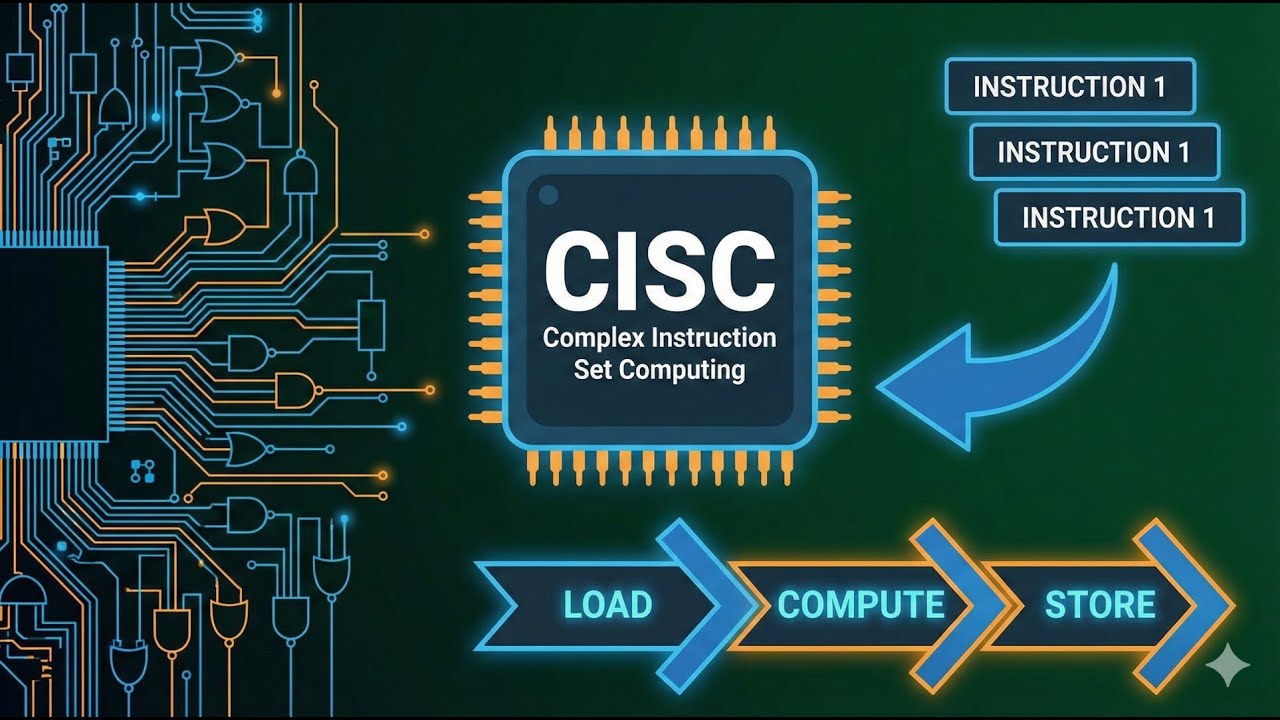 1.7  CISC Architecture Explained  | Complex Instruction Set Computer | CISC Processor