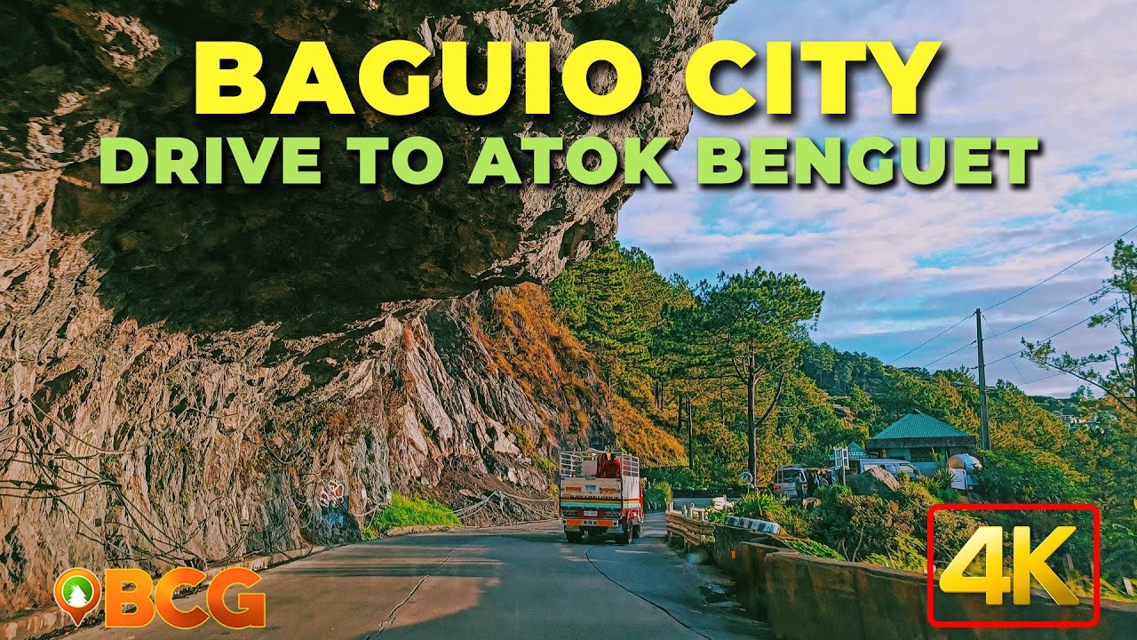 Drive to Atok Benguet | 4K Drive from Baguio City to Atok Benguet