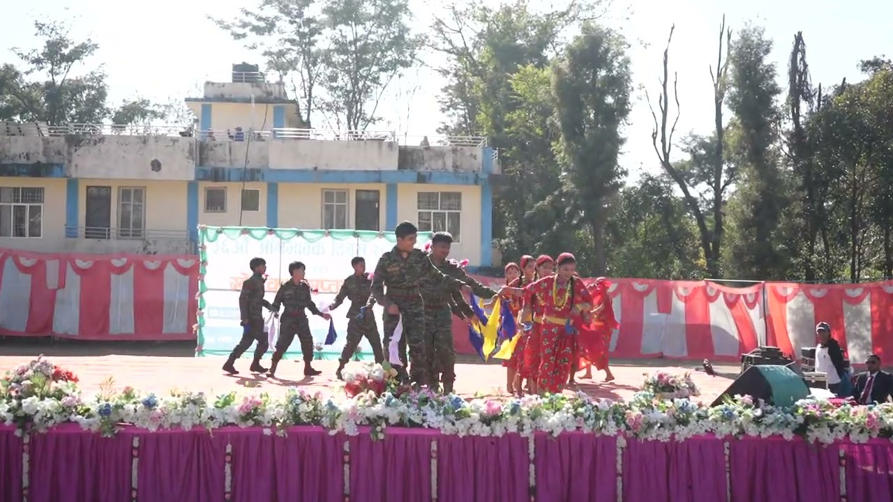 Jhyaure Dance by grade 10 students 