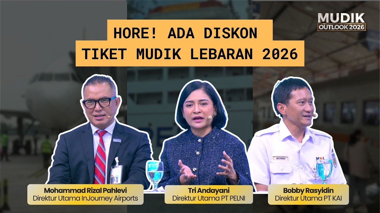 Kabar Baik! Ada Diskon Tiket untuk Mudik Lebaran 2026