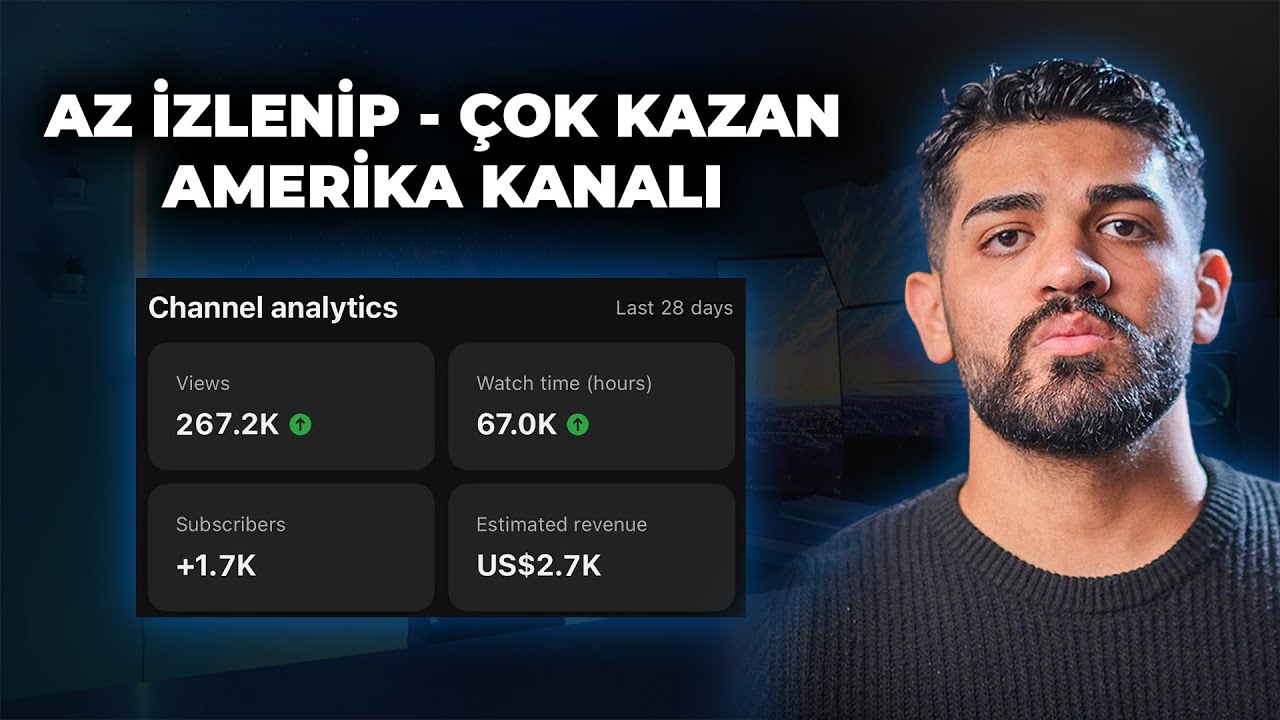 Az izlenerek para kazanan youtube kanalı nasıl yapılır?