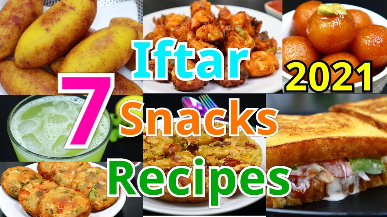 💯Tasty 7 Iftar Recipes For Ramadan 2021| Instant Ramadan Snacks| ShameesKitchen| Egg| Bread | Banana