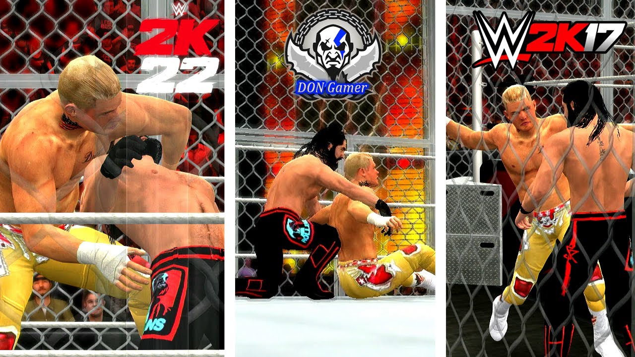 WWE 2K22 PS3 Cody Rhodes Vs. Seth Rollins